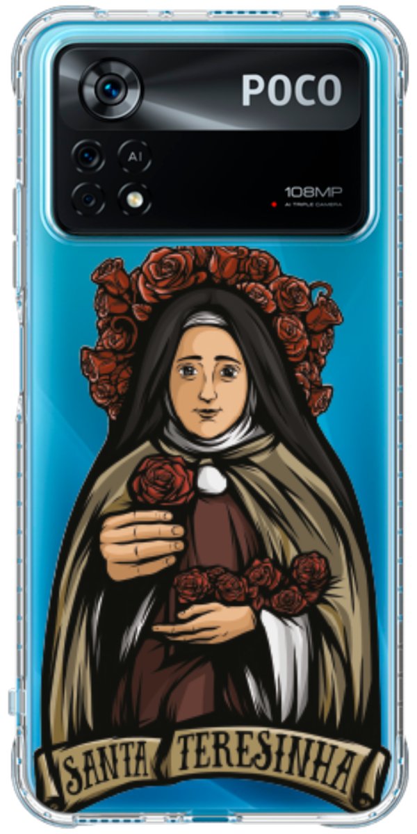 Capinha Para Celular Santa Teresinha
