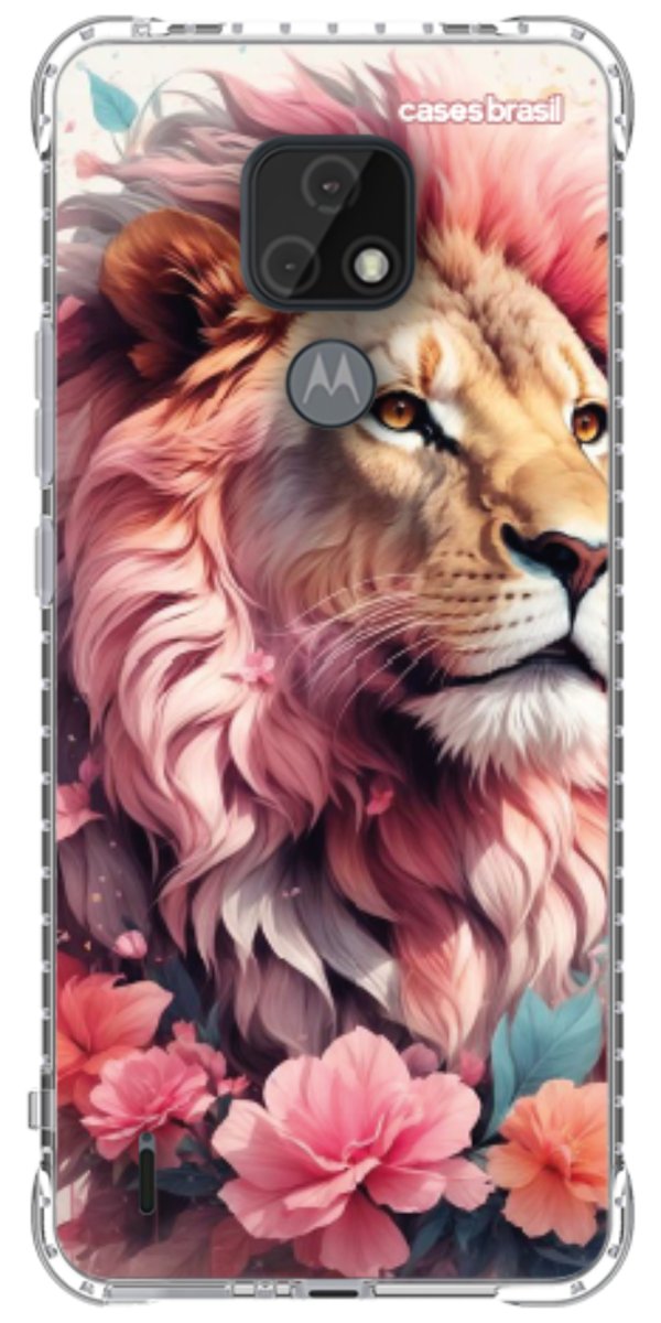 Capinha para Celular Leão Floral