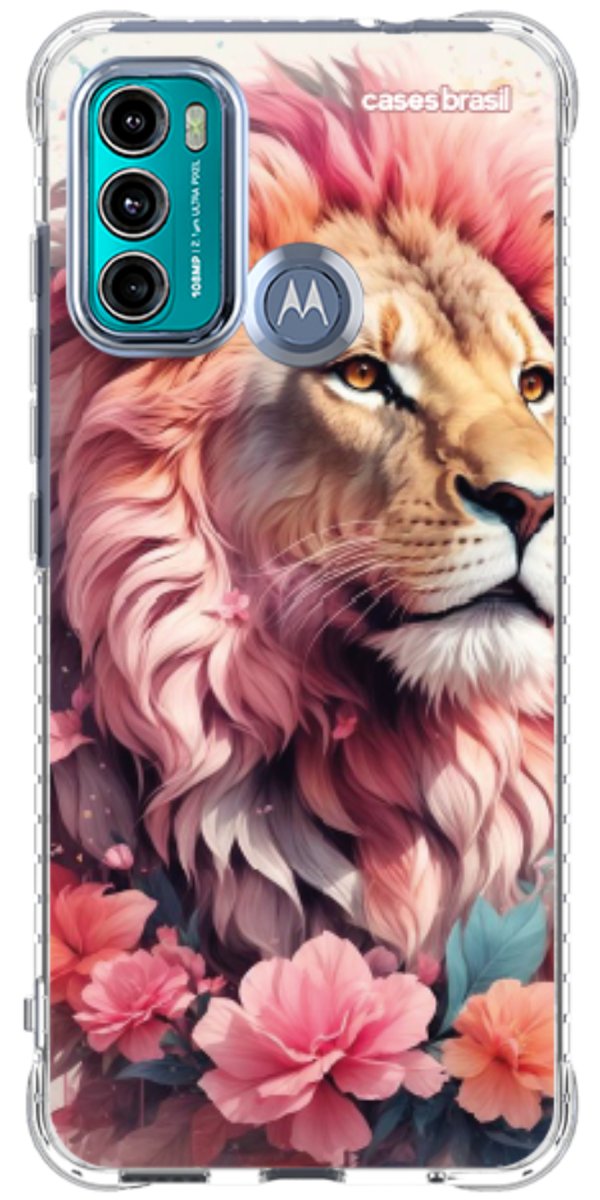 Capinha para Celular Leão Floral
