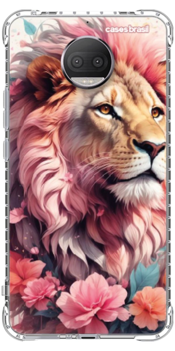 Capinha para Celular Leão Floral