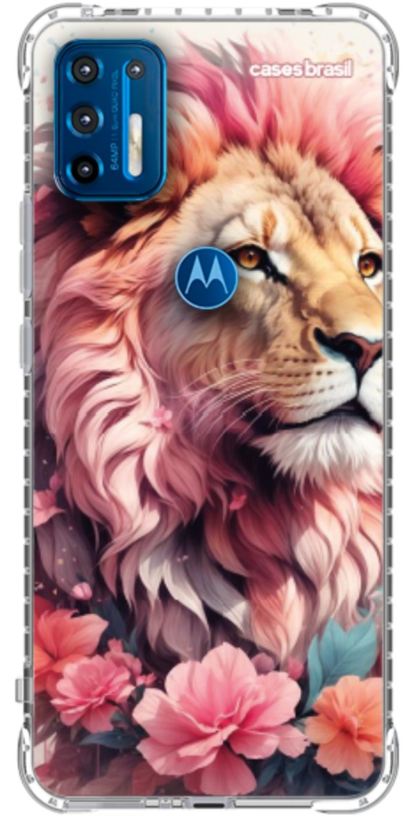 Capinha para Celular Leão Floral