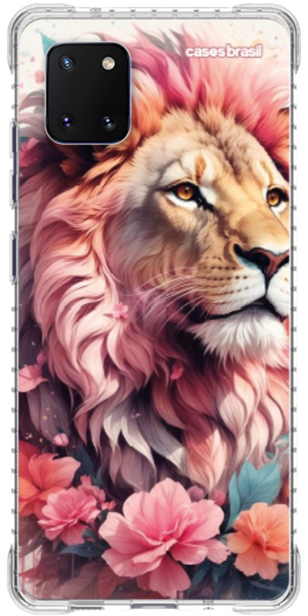 Capinha para Celular Leão Floral