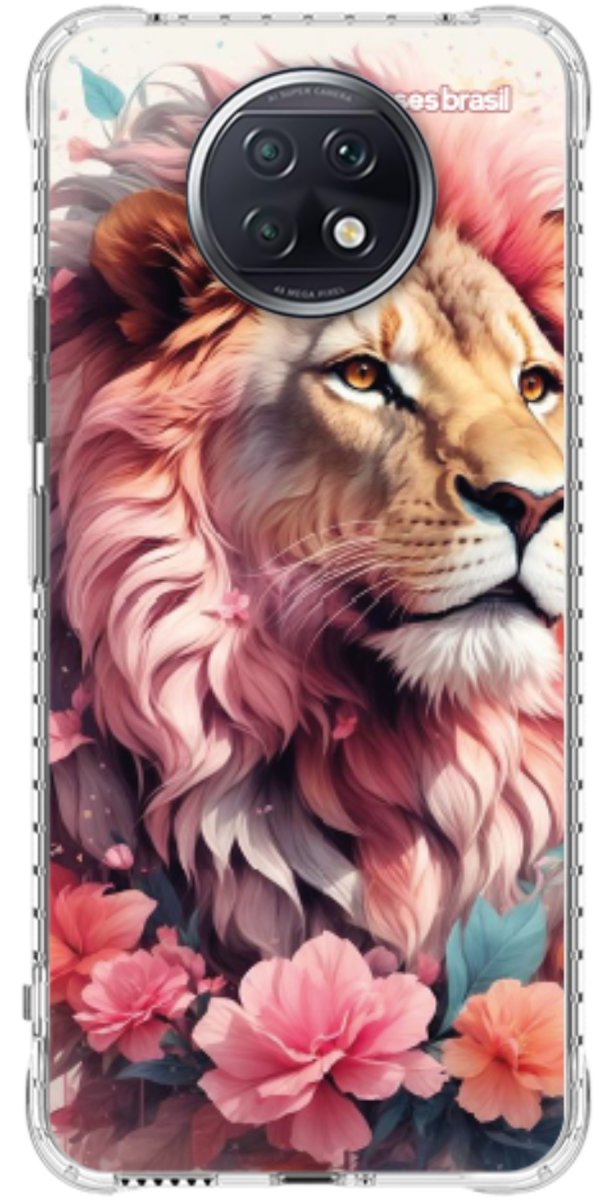 Capinha para Celular Leão Floral