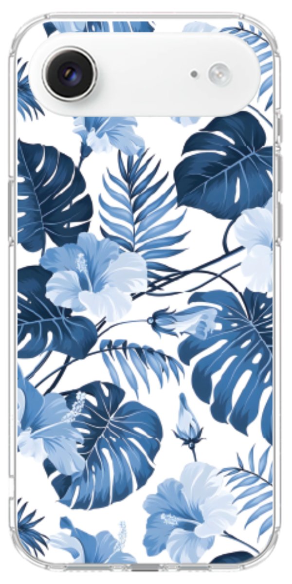Capinha para Celular Jardim Azul Tropical